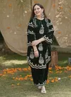  LG 1762 Heavy Embroidery Velvet Kurtis With Bottom Catalog
